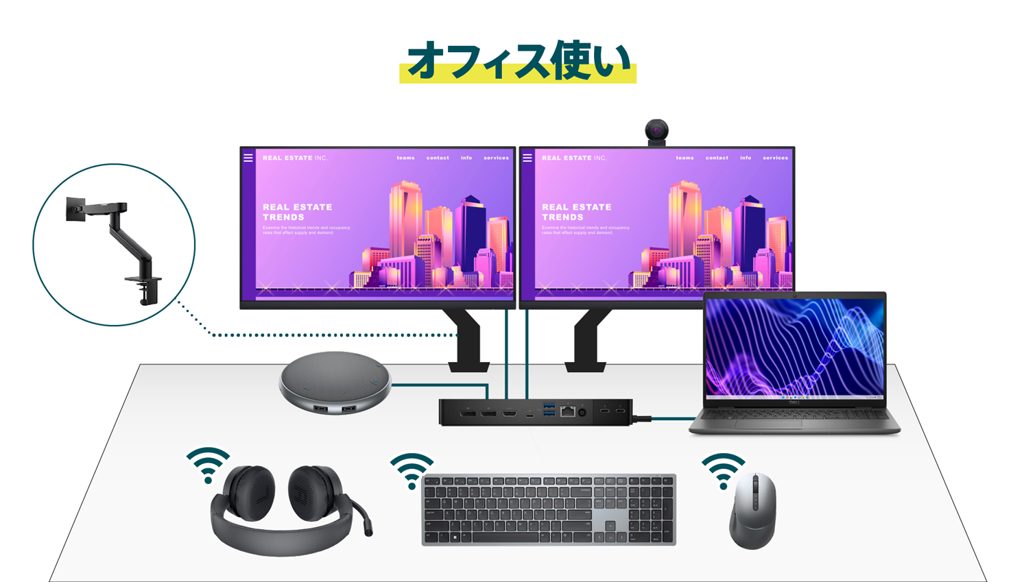 DELL】柔軟なワークスタイルを実現